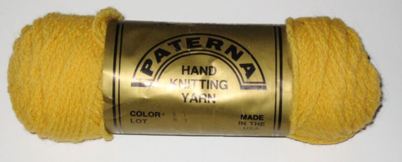 Reynolds Paterna Hand Knitting Yarn   Mustard Yellow  