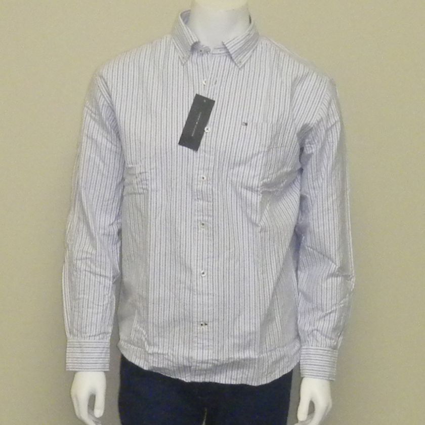 NWT TOMMY HILFIGER DRESS SHIRT LONG SLEEVE CASUAL TOMMY SHIRT BUTTON 