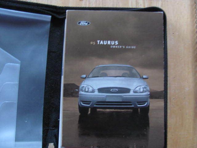 2005 Ford Taurus owners manual #222  