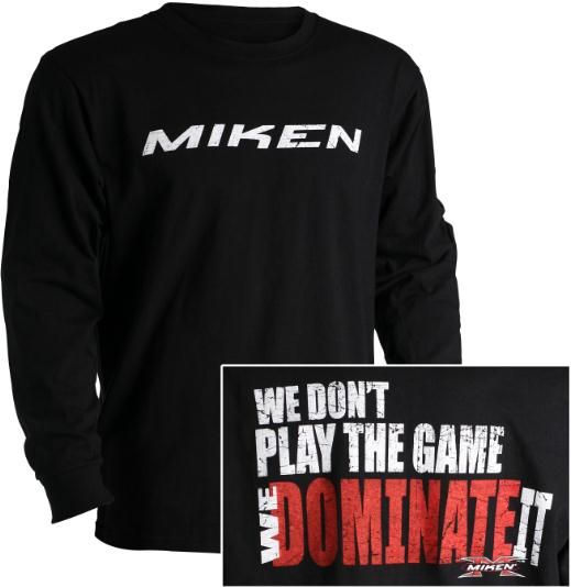 Miken Long Sleeve Dominate Shirt  