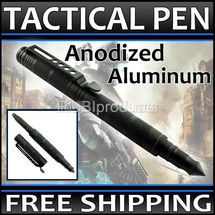   TACTICAL PEN Black   Military Police   knife Self Defense TC002G