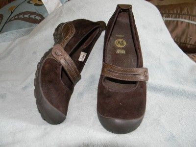 MERRELL Plaza Bandeau Chocolate MARY JANE SHOES sz 6  