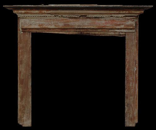 Primitive Fireplace Mantle  