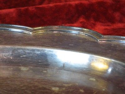 Vintage Melford Silver Plate Platter By Wallace M600  
