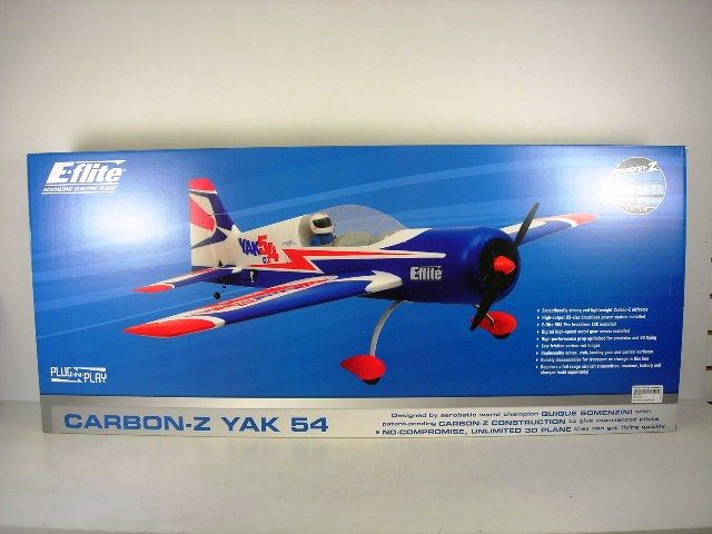 Flite Carbon Z Yak 54 PNP RC Airplane EFL10075  