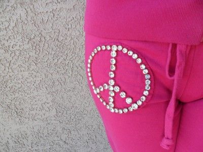 NWT TWISTED HEART PEACE PANT  LARGE  