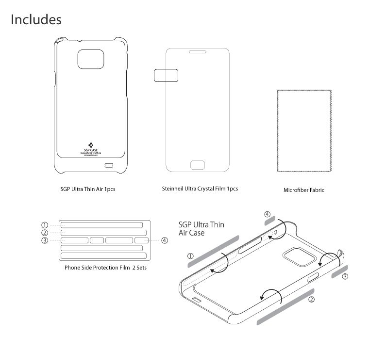   with durable and harmless material Polycarbonate for your Galaxy S2