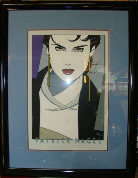 PATRICK NAGEL S/N SERIGRAPH Patrick Nagel Graphics  