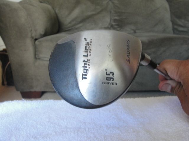 Adams Tight Lies 2 9.5 Driver Steel Stiff  