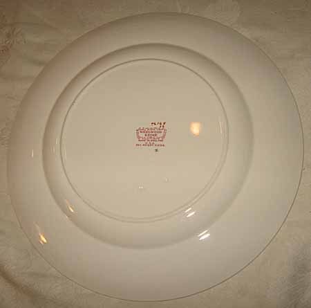 ANTIQUE 30s WEDGWOOD EDME 61298 DINNER PLATE  