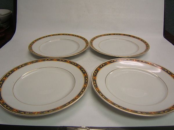 CT Altwasser Silesia China Germany 4 dinner plates  