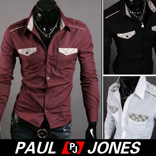   /Handsome,Formal Slim fit Dress,Shirts Mens Cool Casual Shirt, GOOD