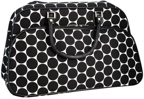 21 Huge DUFFLE Bowler Carry On Luggage Weekend Overnight Tote Bag 