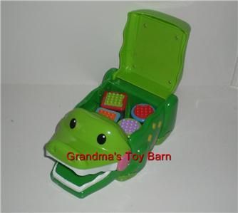 Fisher Price Build & Stack Alligator Crocodile Blocks  