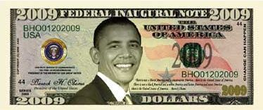 USA Banknote NM 252 President Barack Obama unc  