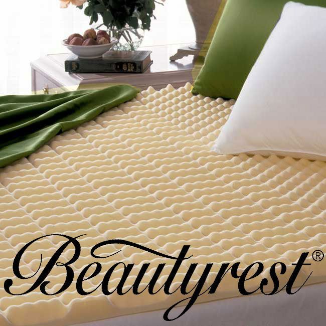 Beautyrest Convoluted Foam Mattress Topper **NWT**  