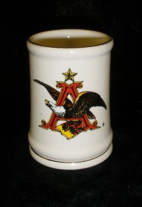 Budweiser Beer A&Eagle Logo Large Mini Beer Stein CHILE  