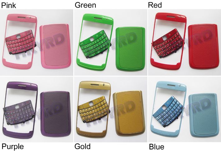   Painting Housing Cover Keypad for Blackberry Bold 9700 Green  