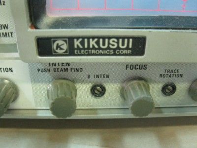 Kikusui COS6100A Oscilloscope 100MHz COS6100A  