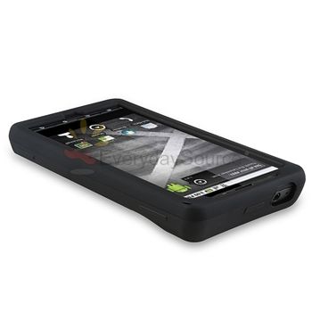   Gel Case Cover Skin+Screen Protector For Motorola Droid X MB810  