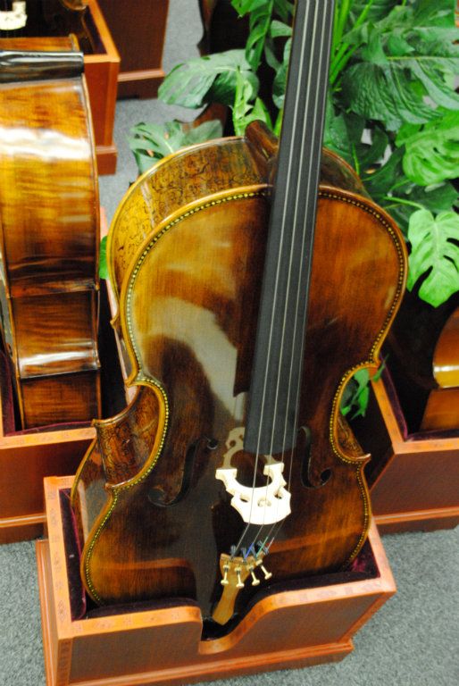 Munich Handcraft Cello by Vienna Strings with Inlay Decoration  