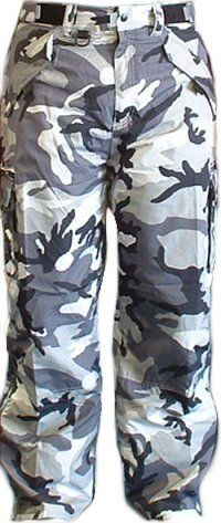 Urban~CAMO Snowboard Pants~CARGO~Camouflage~3XL~NEW~TAG  