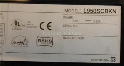 Repair Kit, Daewoo L950SC, LCD Monitor, Capacitors 729440902025  