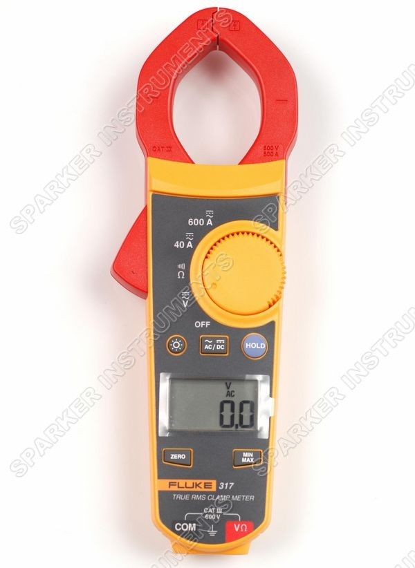 Fluke 317 True RMS digital clamp meter volt amp REL  