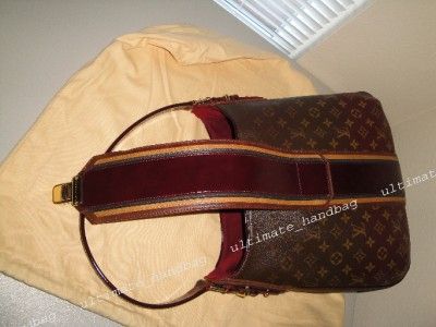 AUTH LOUIS VUITTON MIRAGE BORDEAUX MUSETTE NEW DISCONTINUED  