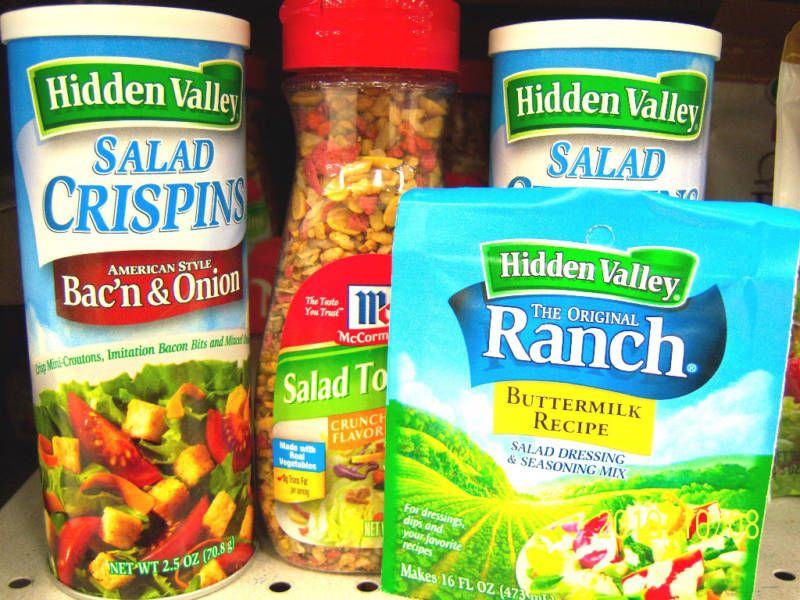 Hidden Valley Seasoning Dips Salad Toppings  