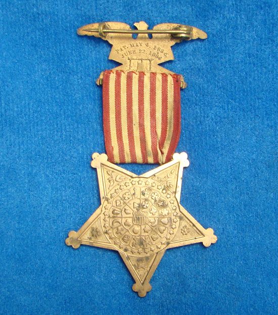   Civil War Union Veterans G.A.R. GAR Reunion Medal Badge No Res  