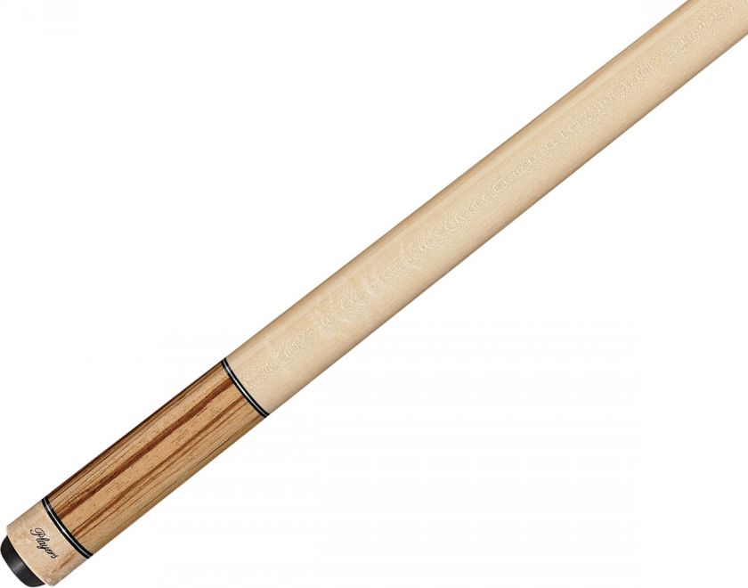 Players E 3110 Exotic Zebrawood/Birdseye Maple Billiard/Pool Cue Stick 