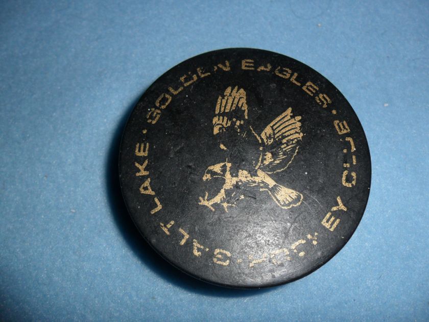 SALT LAKE GOLDEN EAGLES HOCKEY PUCK  