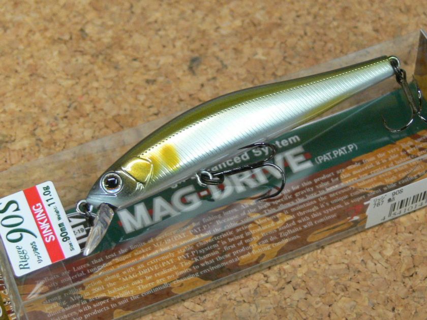   RIGGE 90S AYU Japan Trout Jerkbaits Jerkbait Jerk Bait Baits Rare Tuff