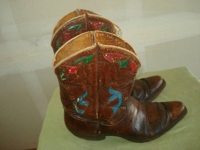 JUSTIN LADIES VINTAGE PEE WEE COWBOY DISTRESSED BOOT 8  