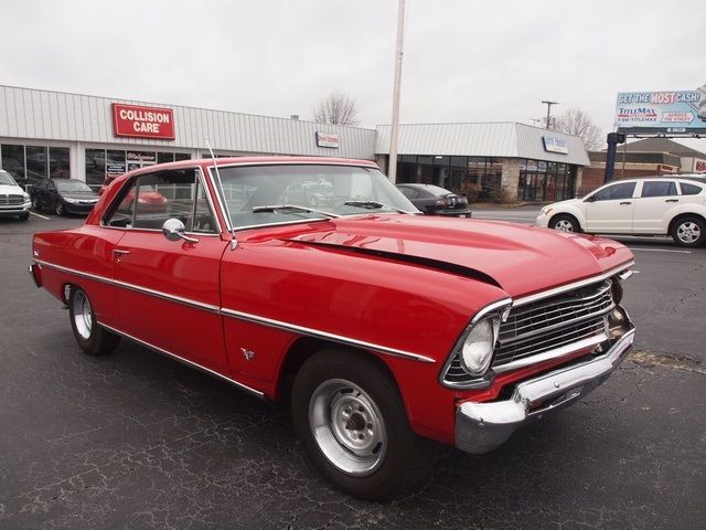 Repairable Solid Rust Free Hot Rod 350 4 Speed 1967 Chevrolet Chevy II 