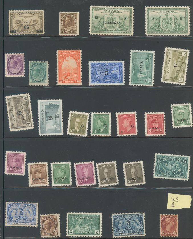 Lot with many goodies. Stamp are hinged, generally F VF. Very useful