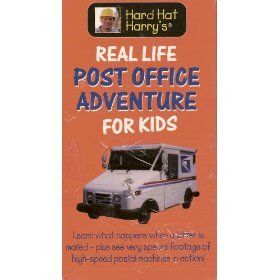 Hard Hat Harry Real Life for Kids Post Office NEW vhs  