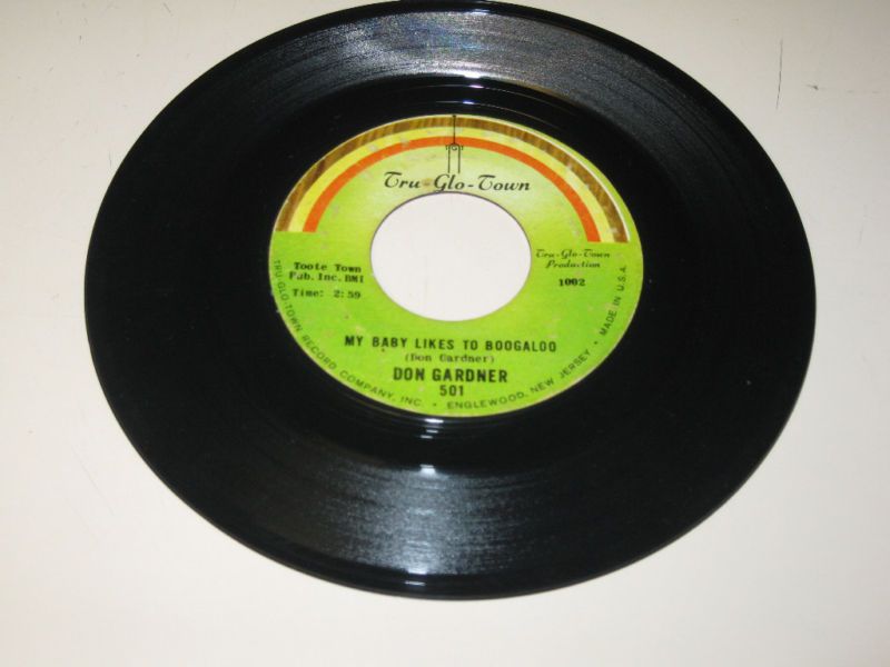 NORTHERN SOUL 45RPM RECRD DON GARDNER TRU GLO TOWN 1001  