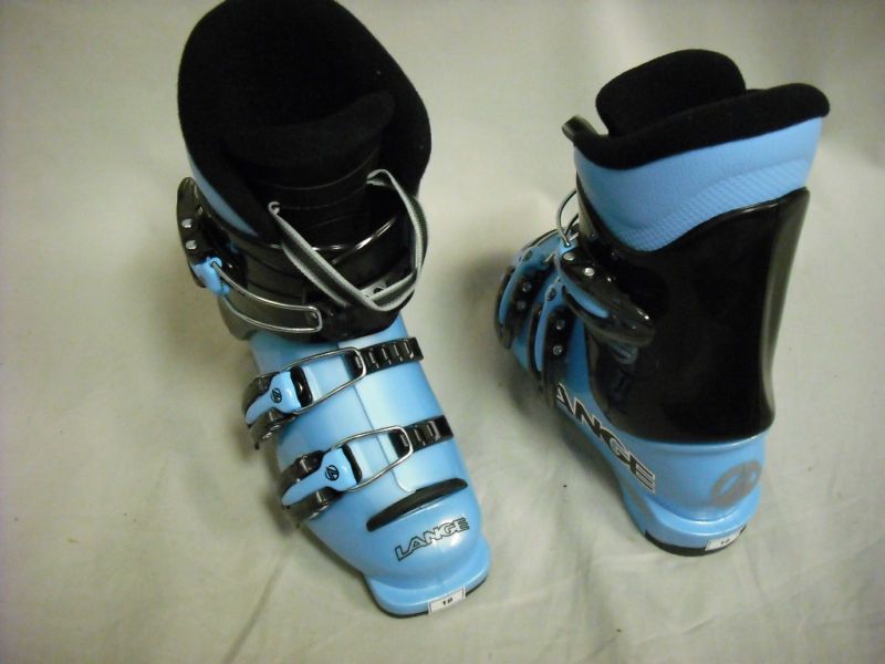 NEW LANGE TEAM 7 JUNIOR SKI BOOTS Size 11.5  