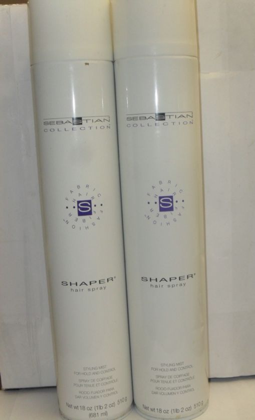 SEBASTIAN Shaper Hair Spray styling mist hold 18oz  