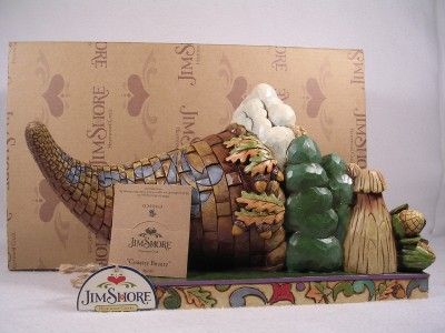 Jim Shore Cornucopia 4017595 Country Bounty NIB  