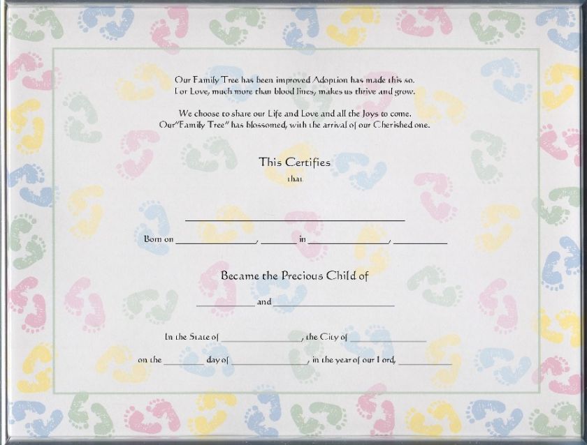 The Certificate comes to you flat in a white protective envelope 