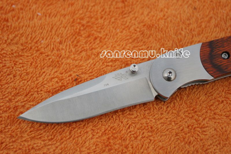 SANRENMU SRM High Quality Steel Folding Knife PR 708  