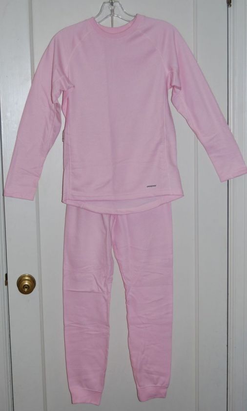   Capilene 3, Base Layer, SET, Top & Bottom, Pink, ski, Girls, L sz 12