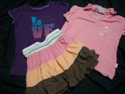 HUGE 41 LOT GIRLS SIZE 7 SIZE 8 SIZE 7 8 SUMMER CLOTHES LOT SHORTS 