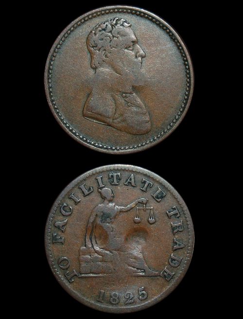 1825 Canada To Facilitate Trade Token   Rare Coin  