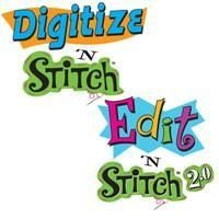 NEW Amazing Designs DIGITIZE & EDITN STITCH Software  