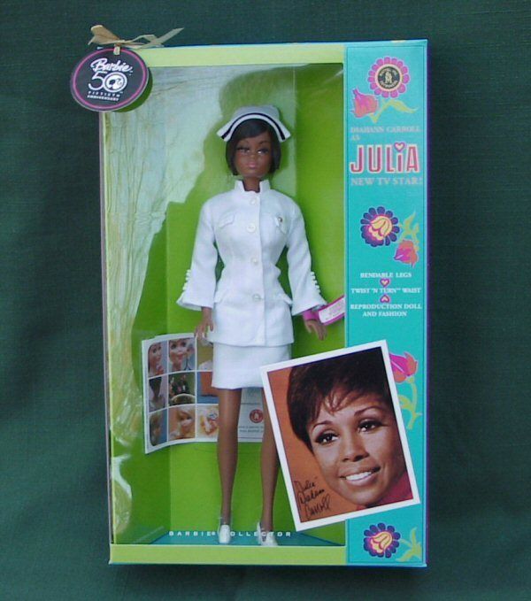 DIAHANN CARROLL as Nurse Julia BARBIE 1969 REPRO NRFB  