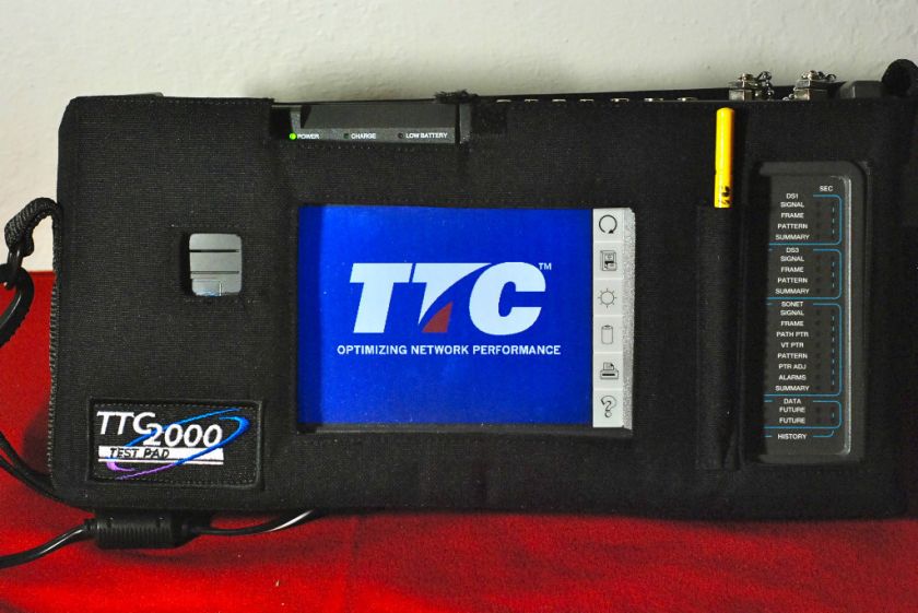   2000C Test Pad with T Berd 2310 E1/Data Communications Analyzer  